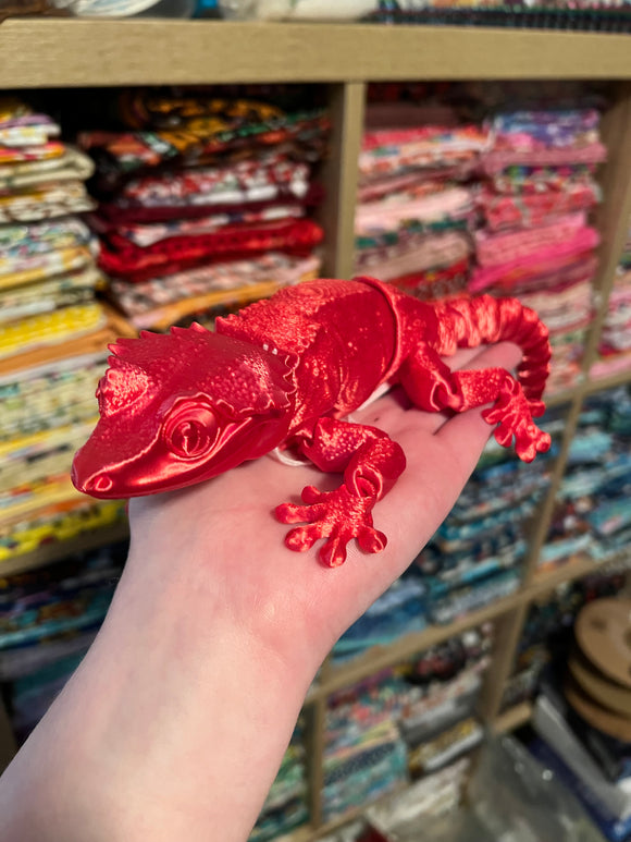 3D Printed Gecko - Red