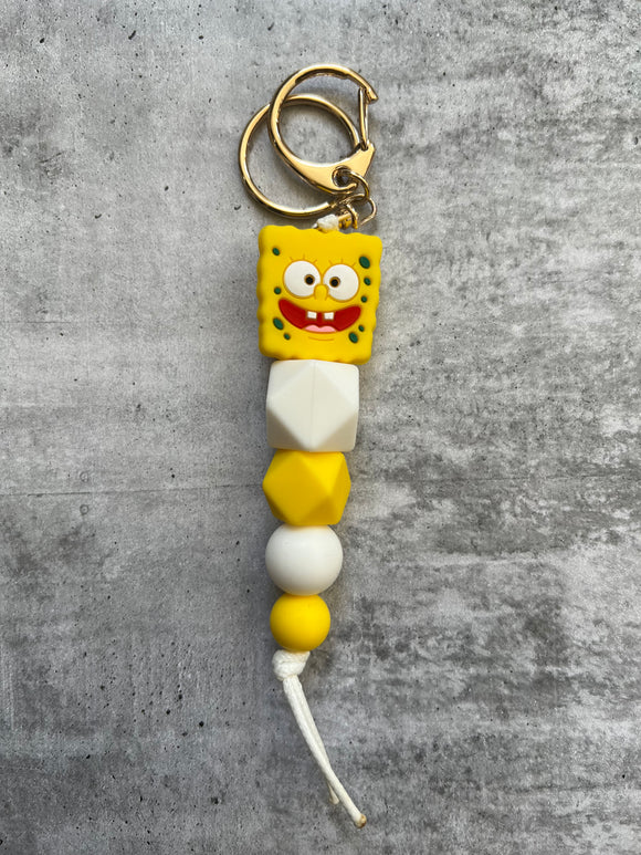 Yellow Sponge Keyring