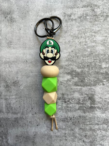 Green Plumber Keyring