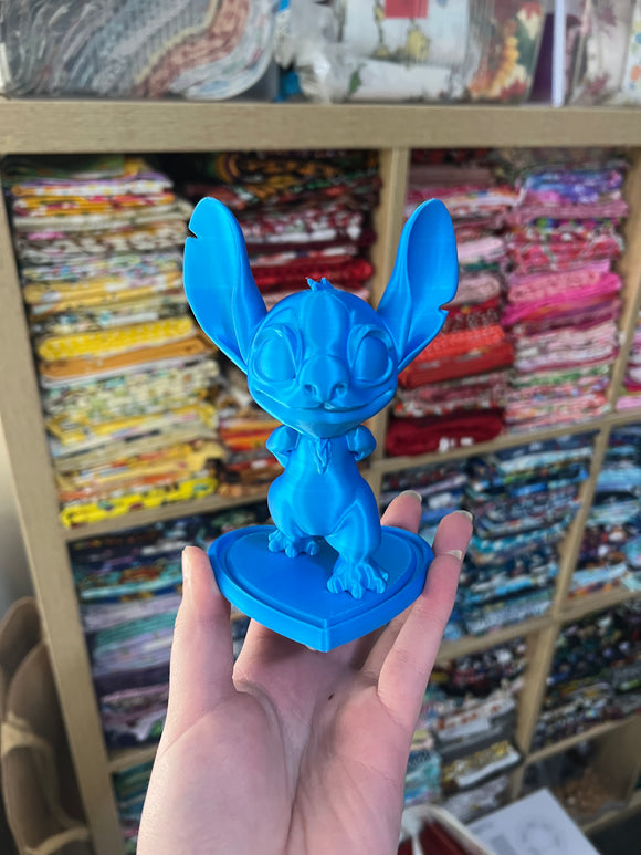 3D Printed Blue Alien - Blue