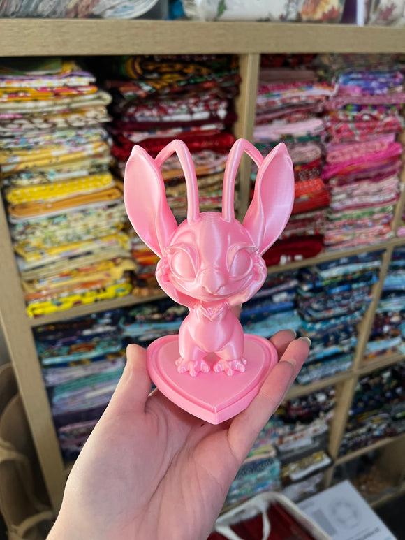 3D Printed Pink Alien - Pink