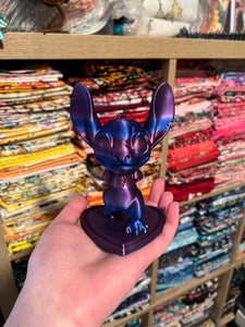 3D Printed Blue Alien - Purple/Blue