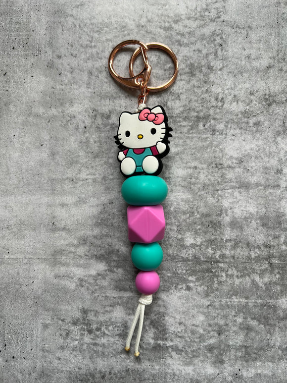 Hello Cat Keyring