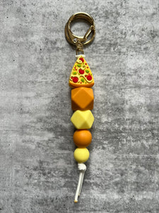 Pizza Keyring