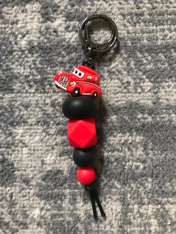 Red Car Keyring
