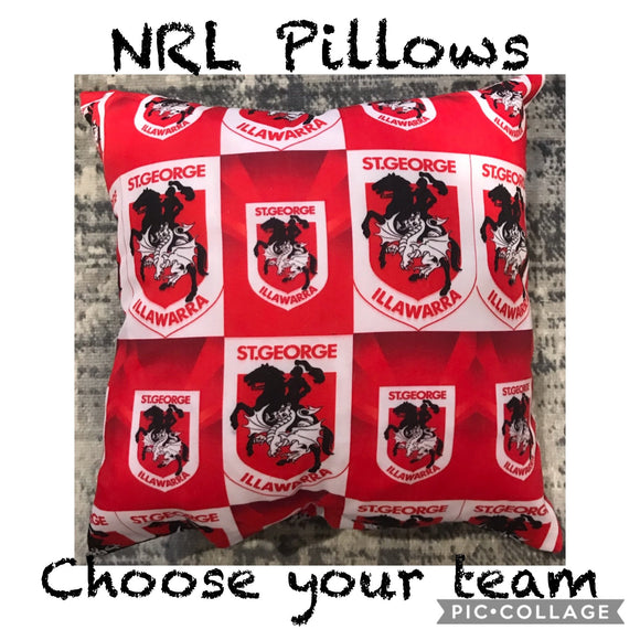 Footy Pillows