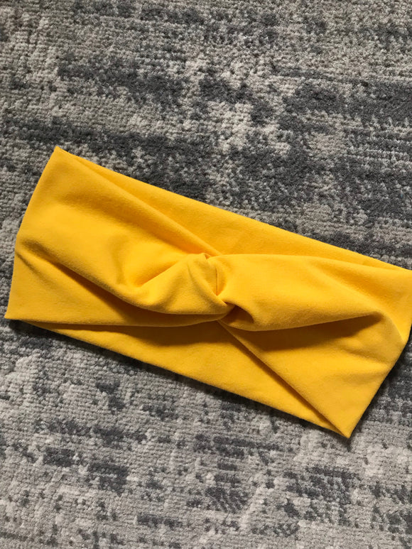 Gold Yellow Headband