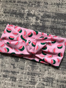 Pink Watermelon Headband
