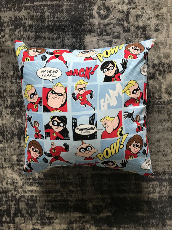 Red Heroes Pillow