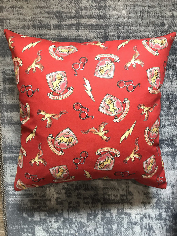 Red House Pillow